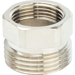 Разъемное соединение американка ВН 3/4" уплотнение под гайкой o-ring кольцо, никелированное Stout