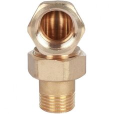 Разъемное соединение "американка" НН 1/2", уплотнение под гайкой o-ring кольцо Stout