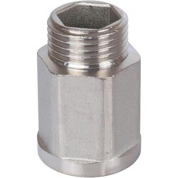 Удлинитель ВН шестигранный 1/2"x1/2", никелированный Stout