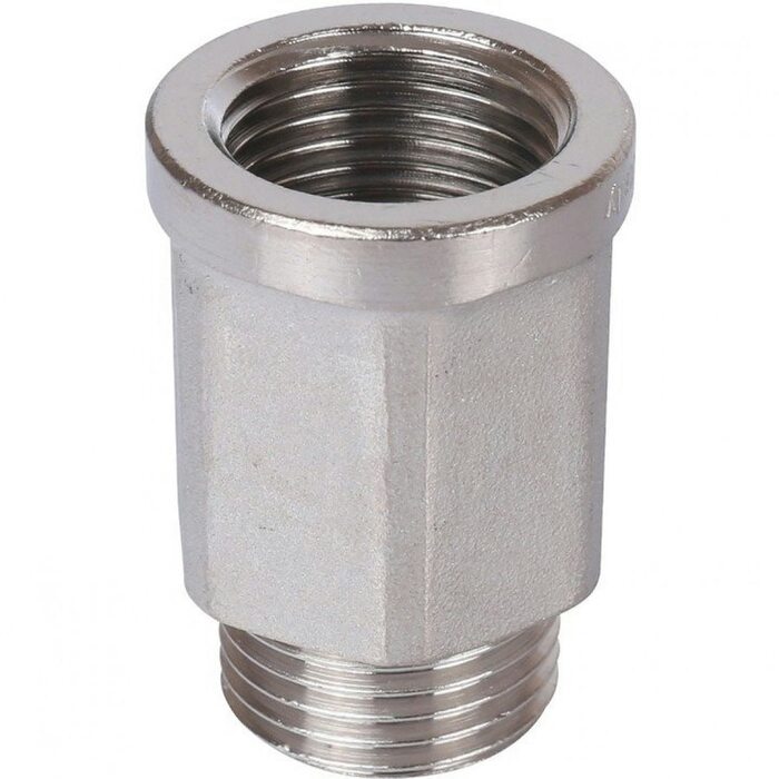 Удлинитель ВН шестигранный 1/2"x1/2", никелированный Stout