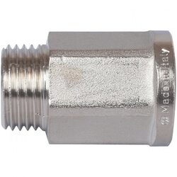 Удлинитель ВН шестигранный 1/2"x1/2", никелированный Stout