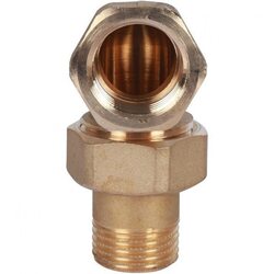 Разъемное угловое соединение, американка ВН 1/2" уплотнение под гайкой o-ring кольцо Stout