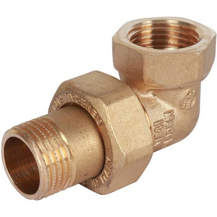 Разъемное угловое соединение, американка ВН 1/2" Stout