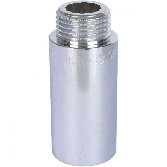 Удлинитель НН 3/4"x80, xромированный Stout