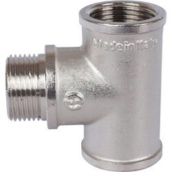 Тройник ВНВ 3/4"x3/4"x3/4", никелированный Stout