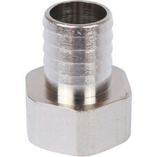 Штуцер ВР 1"x25, никелированный Stout