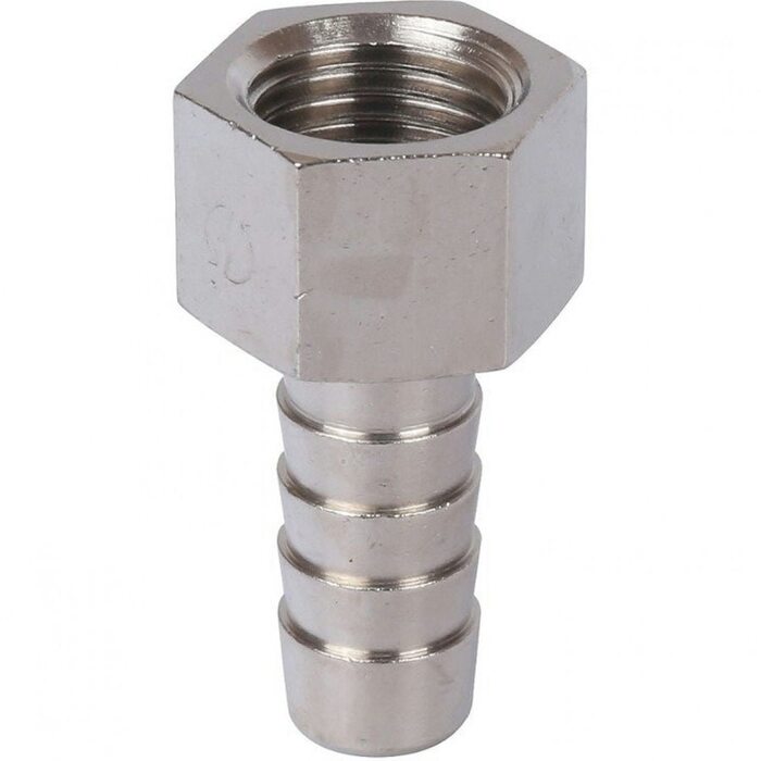 Штуцер ВР 1/4"x10, никелированный Stout