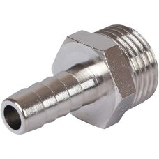 Штуцер НР 1/2"x10, никелированный Stout