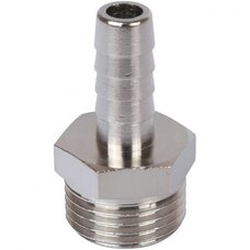 Штуцер НР 1/2"x10, никелированный Stout