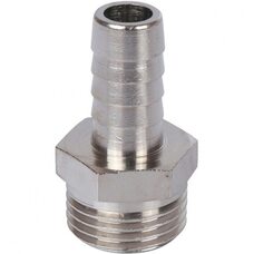 Штуцер НР 1/2"x12, никелированный Stout