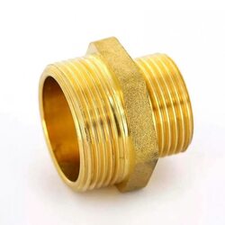 Ниппель НН 1/2"x1/4" TIM (Латунный) (ТИМ)