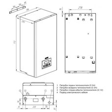 Котел электрический 5 кВт STOUT PLUS (SEB-2201-000005 СТОУТ)