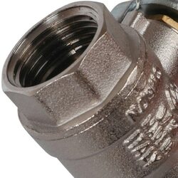 Кран шаровой стандартнопроходной ВР/ВР 1/2", ручка рычаг Stout