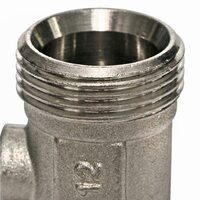 Узел нижнего подключения для радиатора раздельный 3/4", прямой Stout