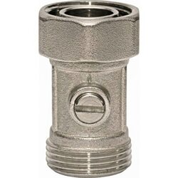 Узел нижнего подключения для радиатора раздельный 3/4", прямой Stout