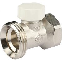 Клапан запорно-балансировочный 3/4", прямой Stout