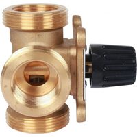 Клапан смесительный 3-х ходовой 1"x1 1/2” Stout