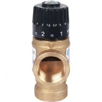 Клапан термостатический смесительный ВР 3/4", 35-60°С, KV 1.6 м3/ч Stout