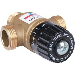 Клапан термостатический смесительный НР 3/4", 20-43°С, KV 1.6 м3/ч Stout