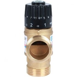 Клапан термостатический смесительный НР 1", 35-60°С, KV 1.6 м3/ч Stout