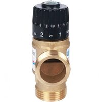 Клапан термостатический смесительный НР 1", 35-60°С, KV 2.5 м3/ч Stout