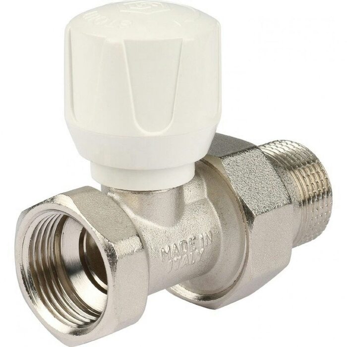 Клапан ручной с закрытием затвора "металл по металлу" 3/4", прямой Stout