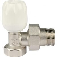 Клапан ручной с неподъемным шпинделем 3/4", угловой Stout