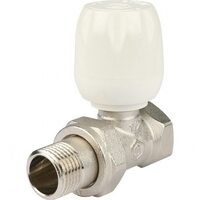 Клапан ручной с неподъемным шпинделем 1/2", прямой Stout