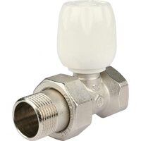 Клапан ручной с неподъемным шпинделем 3/4", прямой Stout