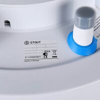 Водонагреватель косвенного нагрева Stout 150 л, ТЭН 2,4 кВт, настенный SWH-1210-050150 (Стоут)
