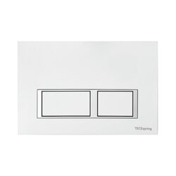 Инсталляция для унитазов TECE TECEspring (S401203) 4 в 1 со смывным бачком и с прямоугольный кнопкой смыва белая глянцевая (ТЕЦЕ)