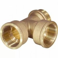 Тройник Латунный ВВН 3/4" TIM (ТИМ)