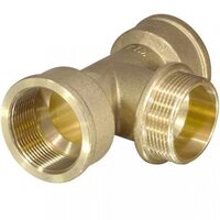 Тройник Латунный ВНВ 1/2" TIM (ТИМ)