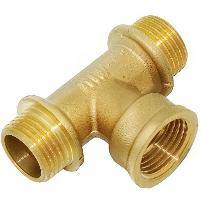 Тройник Латунный НВН 3/4" TIM (ТИМ)