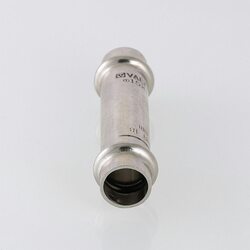 Пресс-муфта надвижная 15 мм х 15  из нержавеющей стали VTi.904.I.001515 VALTEC (ВАЛТЕК)