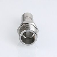 Пресс-вставка с наружной резьбой 22 мм х 1/2"  из нержавеющей стали VTi.906.I.002204 VALTEC (ВАЛТЕК)