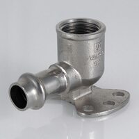 Пресс-водорозетка 15 мм х 03  из нержавеющей стали VTi.954.I.001503 VALTEC (ВАЛТЕК)