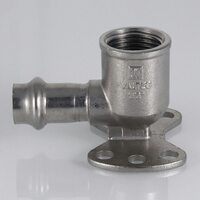 Пресс-водорозетка 15 мм х 03  из нержавеющей стали VTi.954.I.001503 VALTEC (ВАЛТЕК)