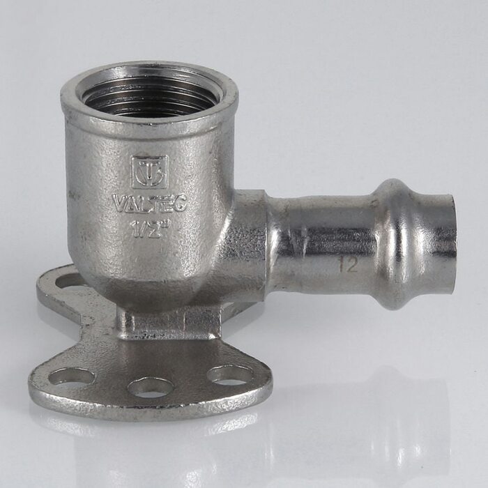 Пресс-водорозетка 22 мм х 01  из нержавеющей стали VTi.954.I.002201 VALTEC (ВАЛТЕК)