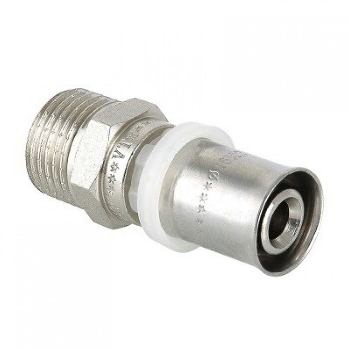 Пресс-муфта с наружной резьбой 26х3/4" Valtec