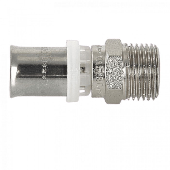 Пресс-муфта с наружной резьбой 26х3/4" Valtec