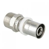 Пресс-муфта с наружной резьбой 26х1" Valtec