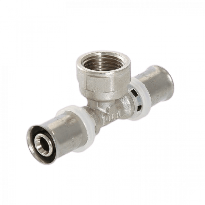 Тройник пресс с внутренней резьбой 26х3/4"х26 Valtec