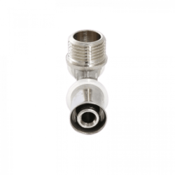Тройник пресс с наружной резьбой 16х1/2"х16 Valtec