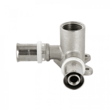 Водорозетка пресс проходная 16х1/2" ВР Valtec