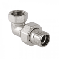 Сгон угловой разъемный (американка) ВН 1 1/4" Valtec