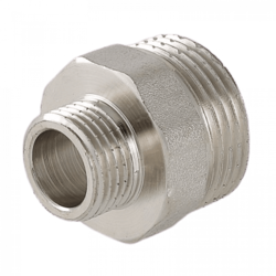 Ниппель переходной с наружной резьбой 1 1/2"x1" Valtec