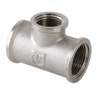 Тройник переходной с внутренней резьбой 1"x1/2"x1" Valtec