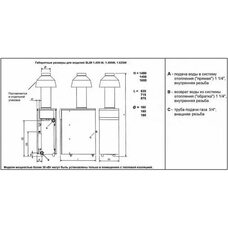 Котел газовый напольный Baxi SLIM 1.620 iN 9E (WSB43162347- Бакси)
