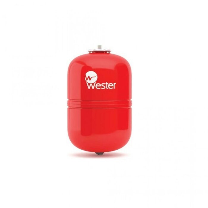 Бак расширительный мембранный Wester WRV - 18 л, PN5, Tmax100°C, вертикальный, без ножек (0-14-0055 Вестер)